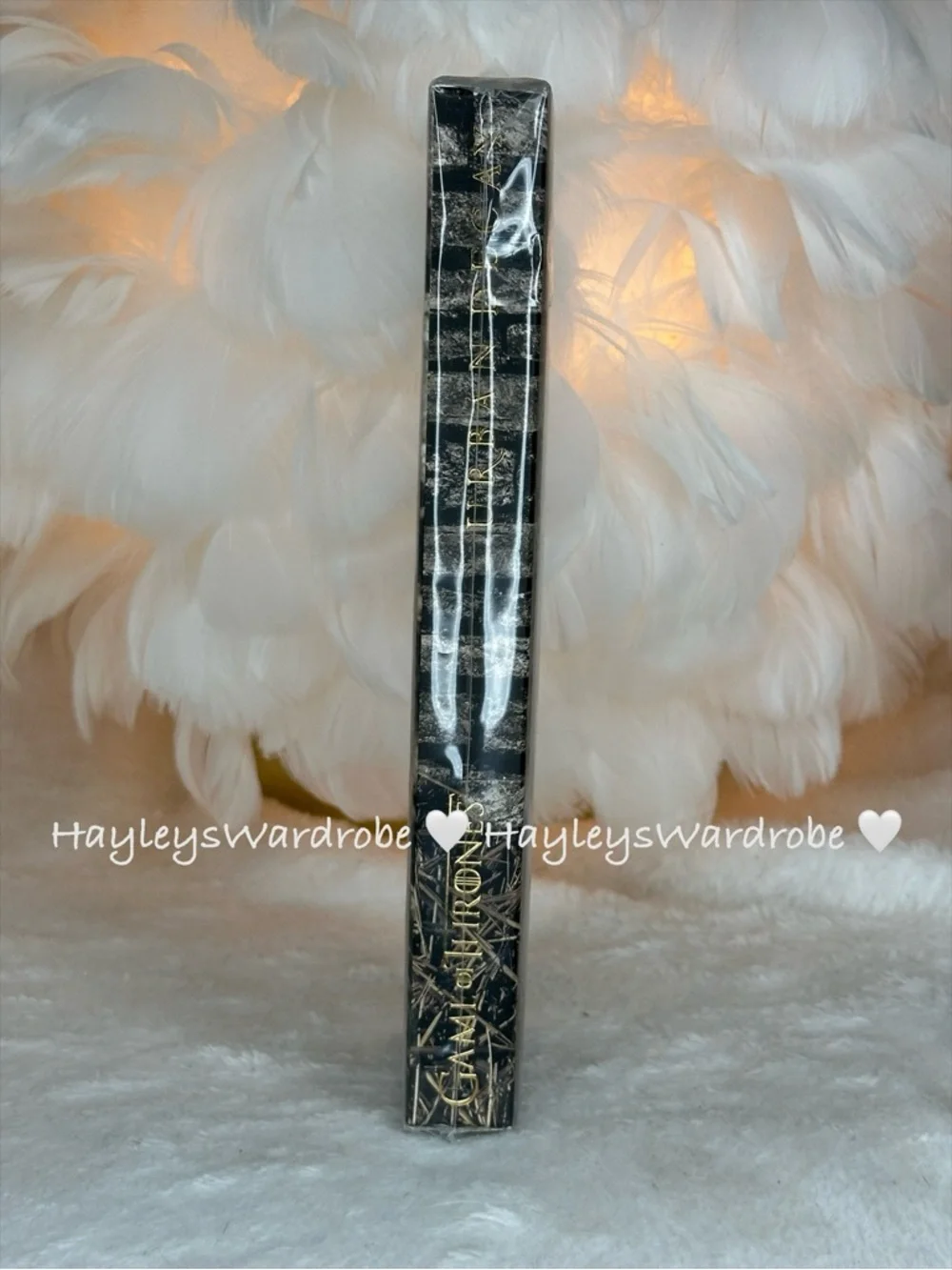 Urban Decay Game of Thrones Arya Stark's Needle Detail Eye Brush - Black & Gold